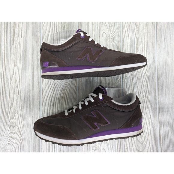 New Balance 556 Shoes Women 8.5 Brown Purple Classic Grunge Y2K Kurt Cobain - Picture 7 of 10